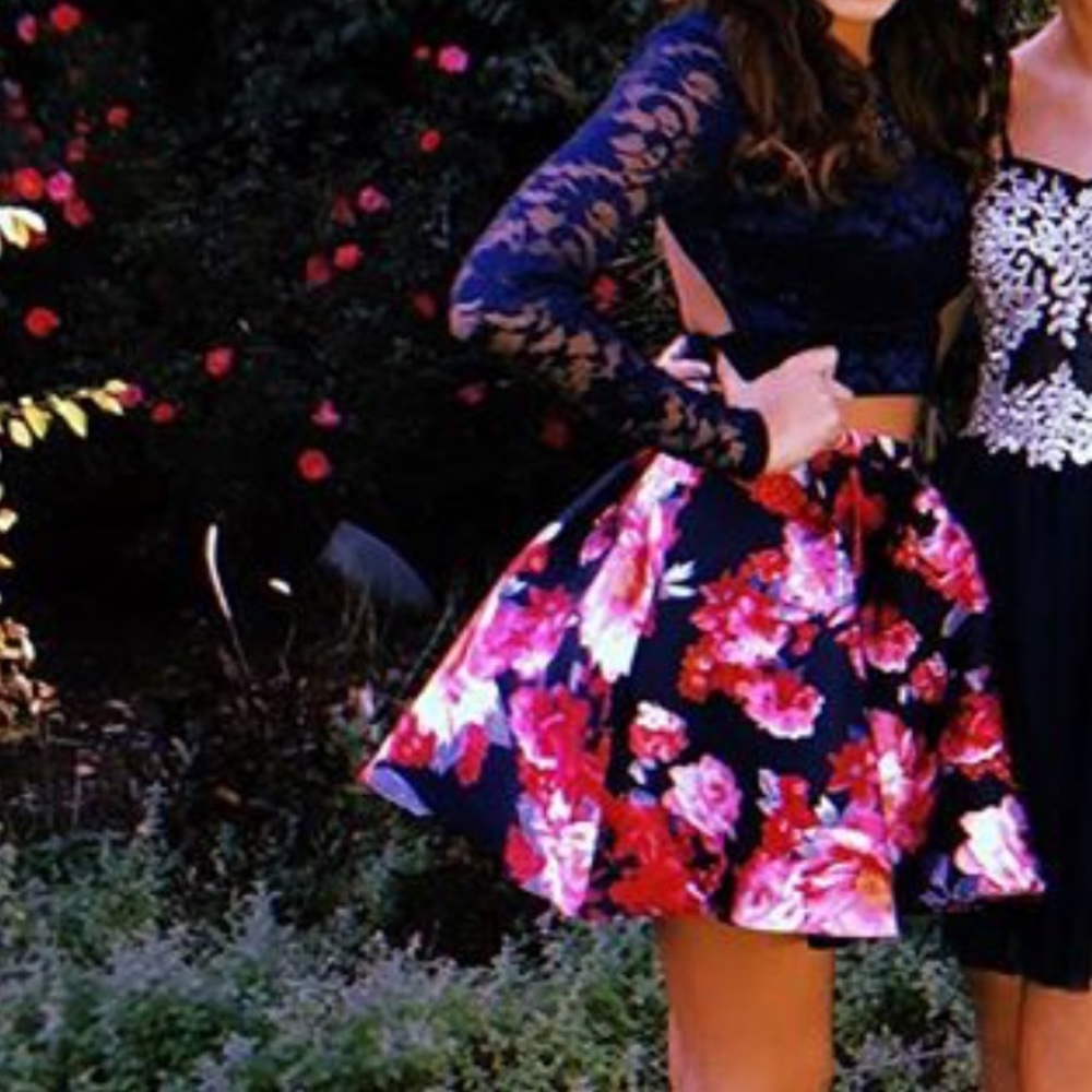 Beautiful Two Piece Formal Dress